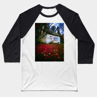 The Gothic Cottage. Stourhead Landscape Gardens Baseball T-Shirt